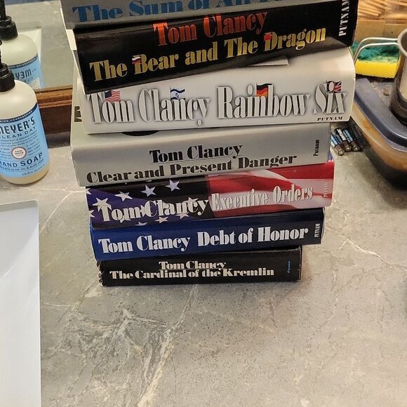Tom Clancy Book Collection - Picture 6 of 6